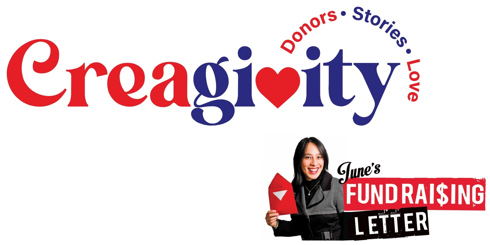 Creagivity/ June's Fundraising Letter's banner