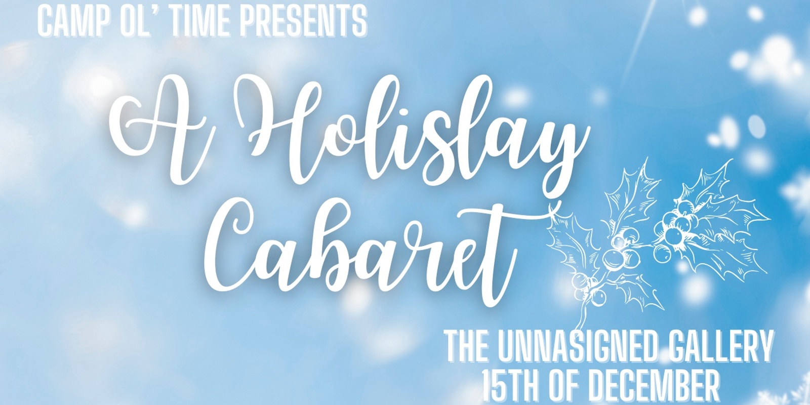 Banner image for A HoliSlay Cabaret