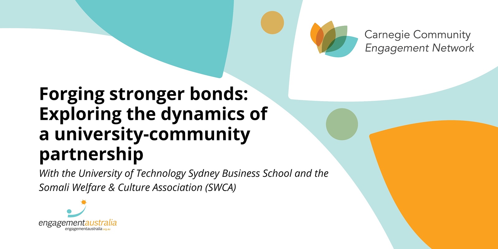 Banner image for Forging stronger bonds: Exploring the dynamics of a university-community partnership