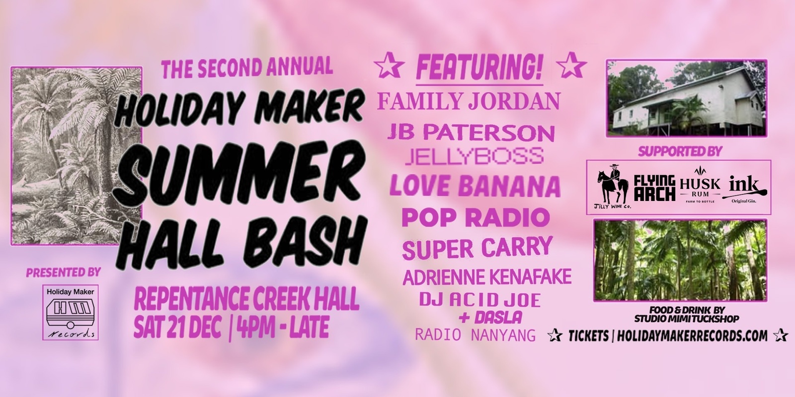 Banner image for Holiday Maker Summer Hall Bash