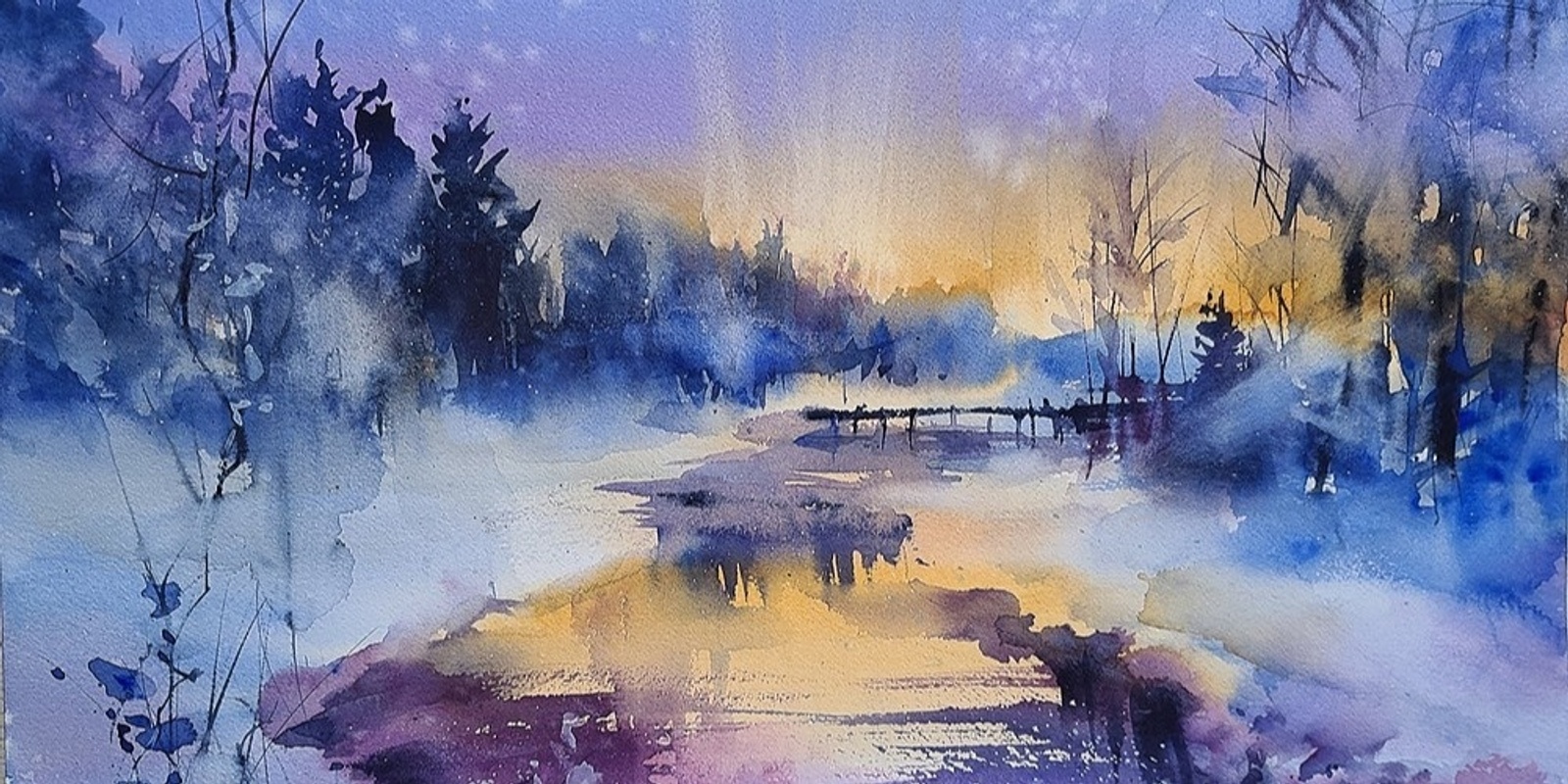 Banner image for Lush Landscapes in Watercolor with Lyudmila Tomova Clark