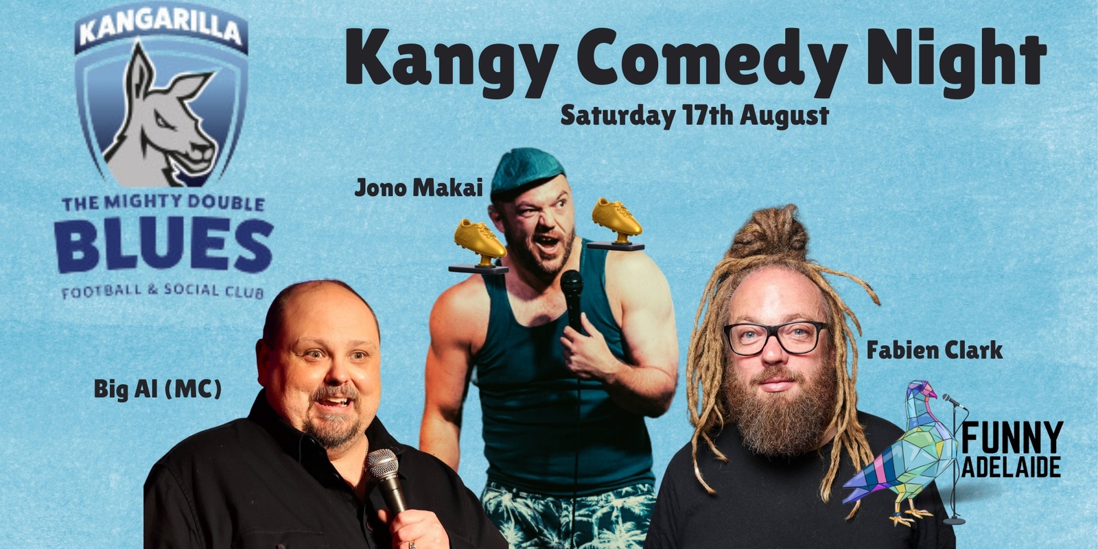 Banner image for Kangy Comedy Night