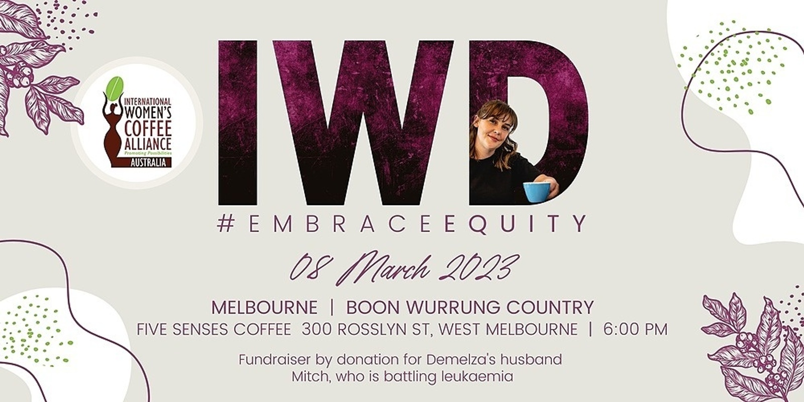 Banner image for Embrace Equity ~ Boon Wurrung Country <Melbourne, VIC> IWCA Australia presents International Women's Day 2023  