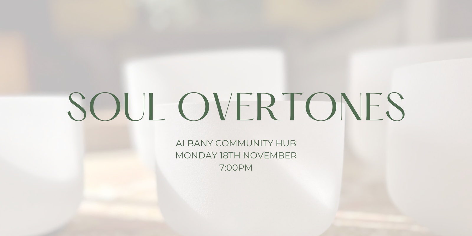 Banner image for Soul Overtones Sound Bath Healing - Albany