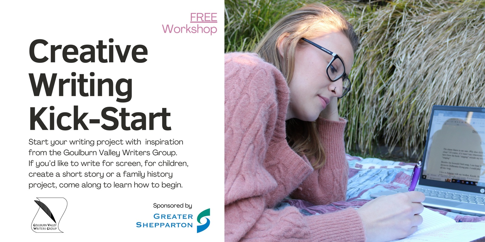 Banner image for Creative Writing Kick-Start