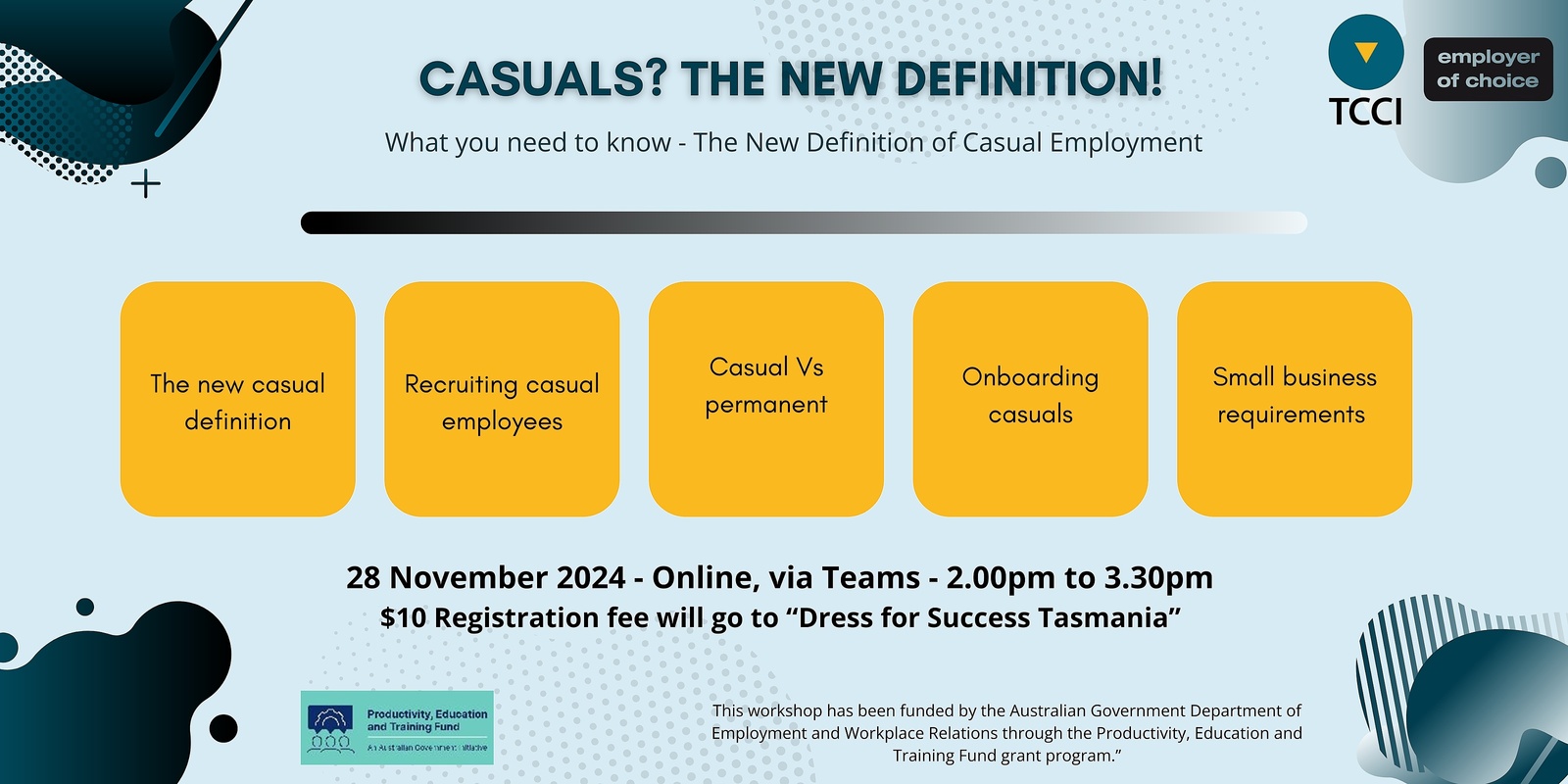 Banner image for The New Definition of Casual Employment (Online)