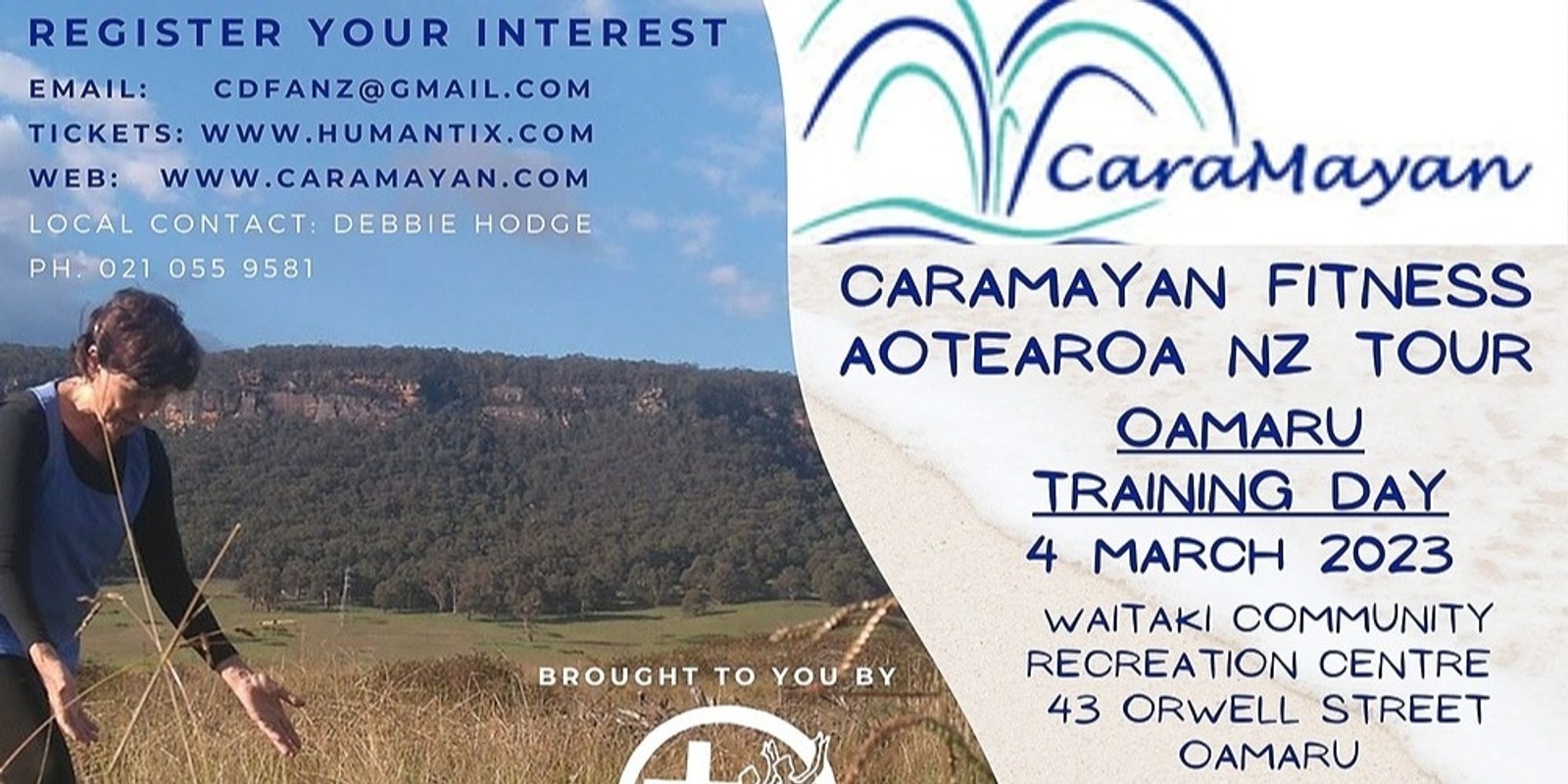 Banner image for CaraMayan Fitness Oamaru Training Day