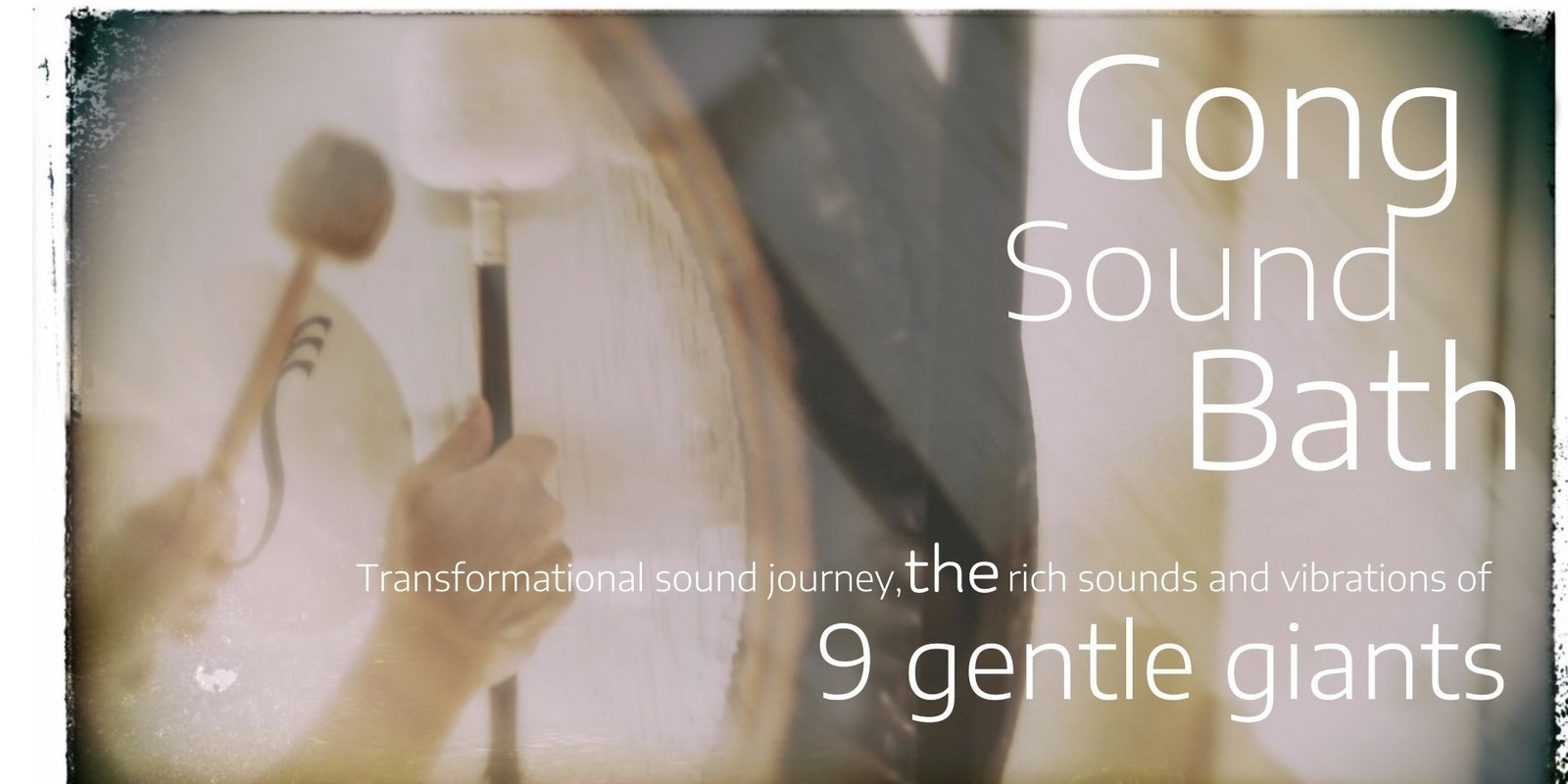 Banner image for Gong Sound Bath 