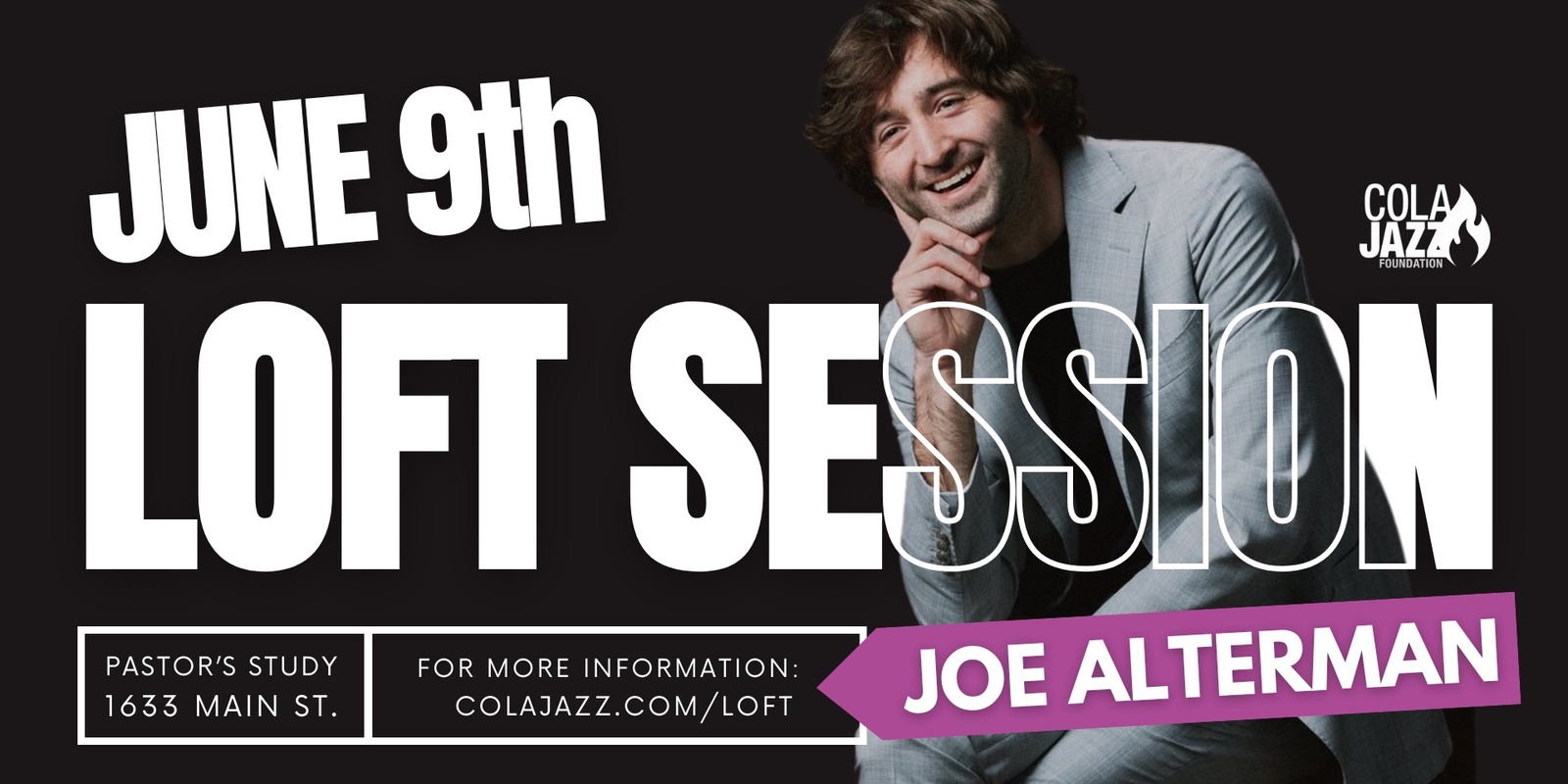 Banner image for Loft Session: Joe Alterman Trio