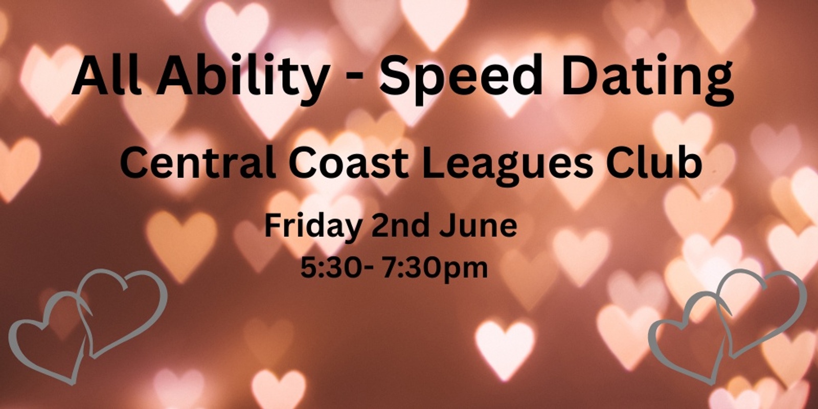 Banner image for Canceled - All Ability Disability - Speed Dating Evening 