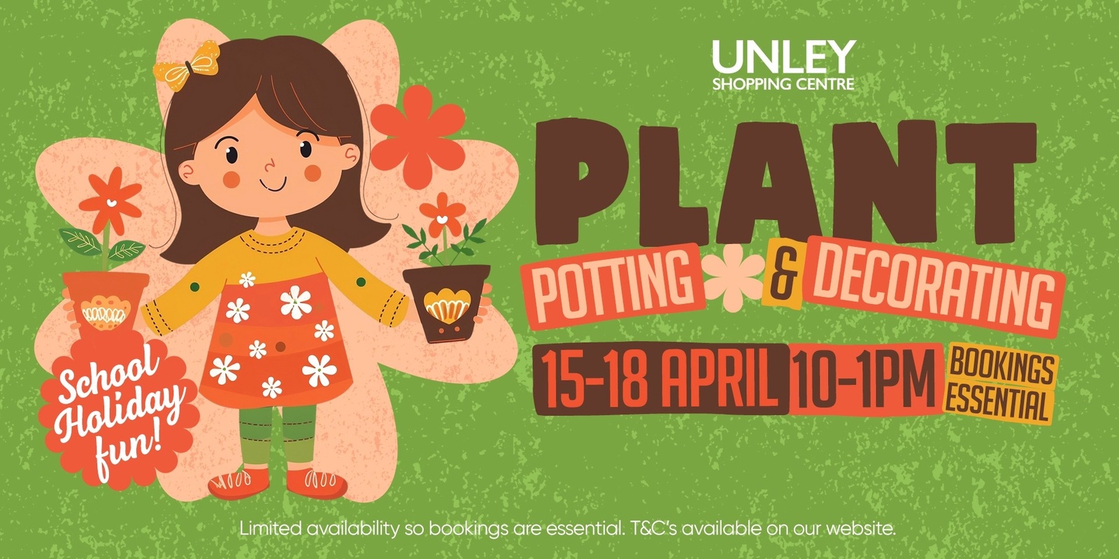 Banner image for Plants & Potters at Unley Shopping Centre!