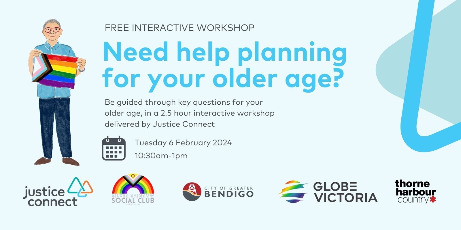 Banner image for Planning for your older age: Workshop for LGBTI+ people