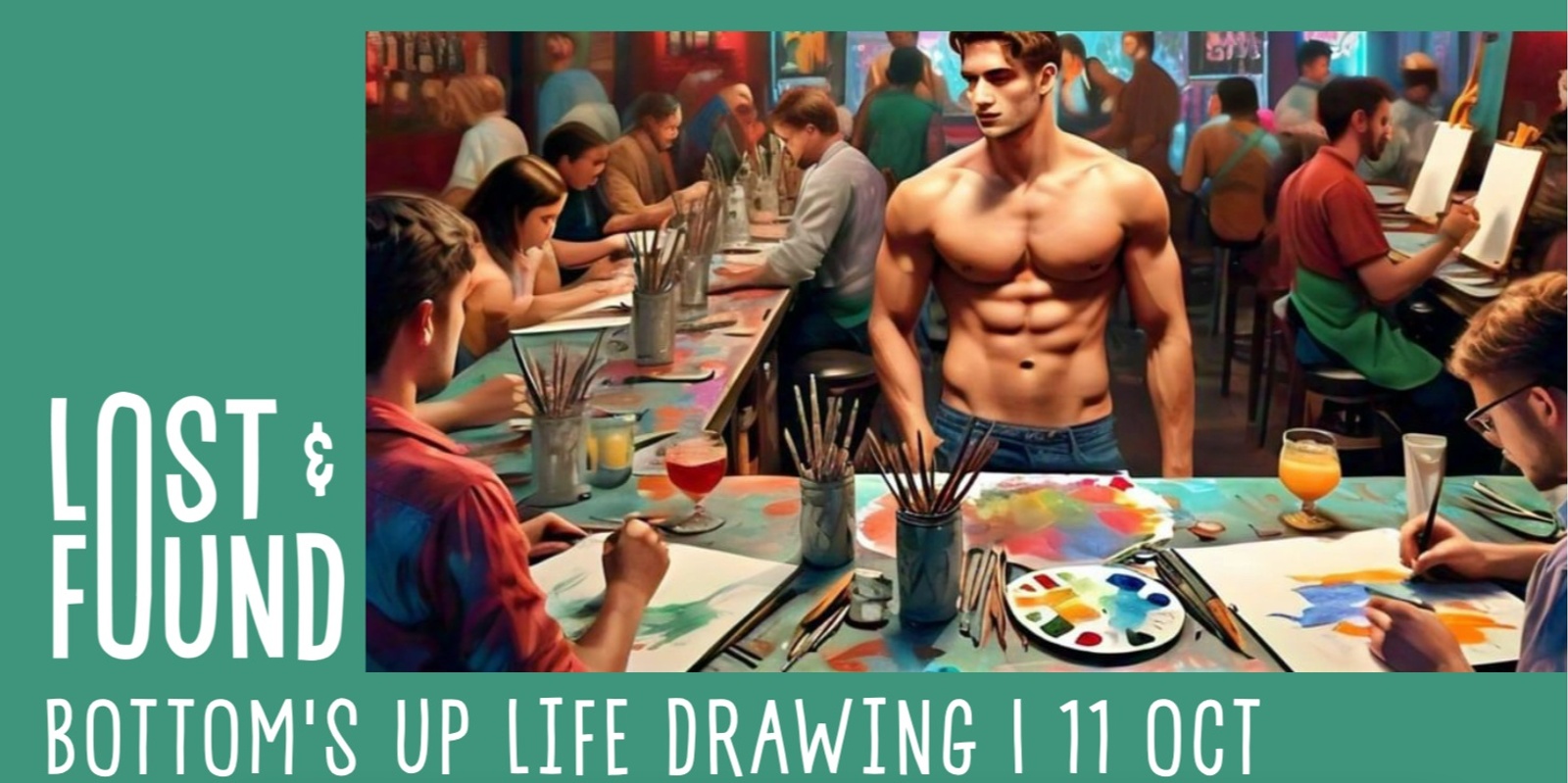 Banner image for Bottom's Up! Life Drawing at Cuprum Distillery