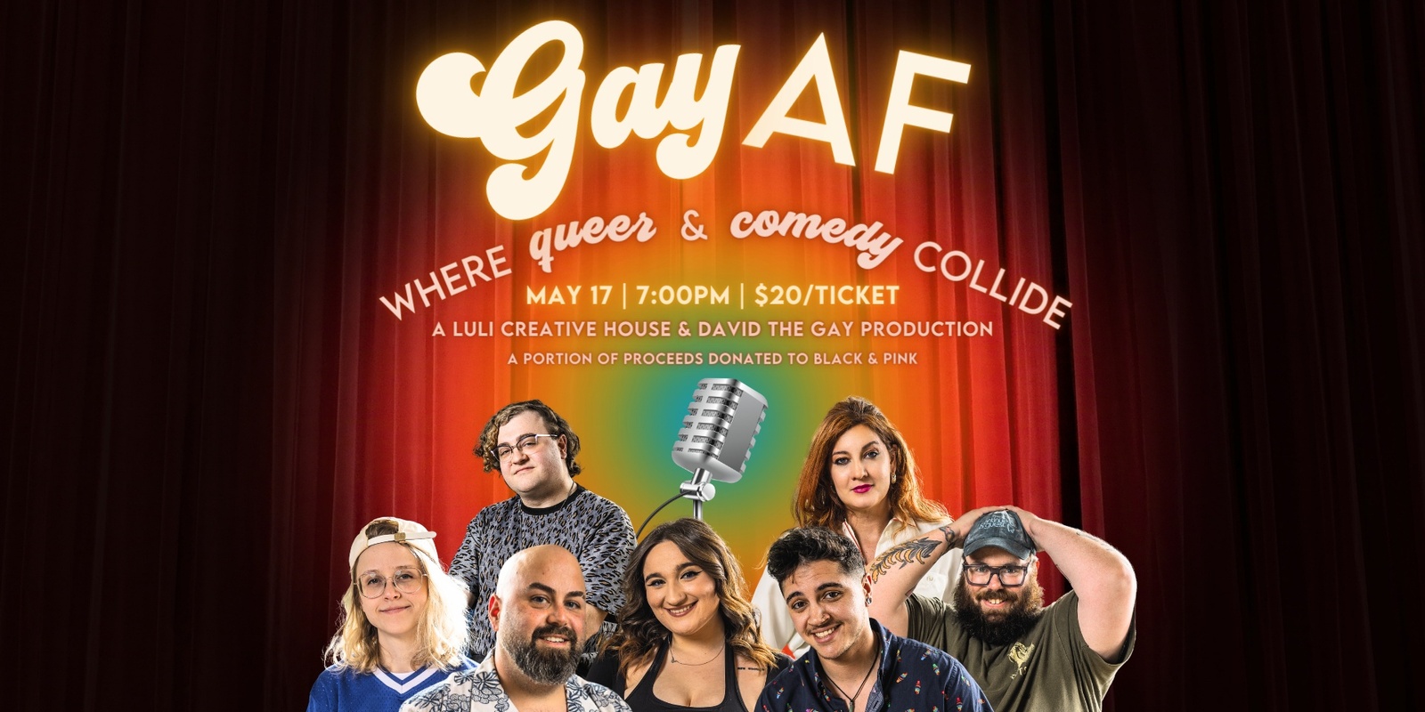 Banner image for Gay AF | Where Queer & Comedy Collide