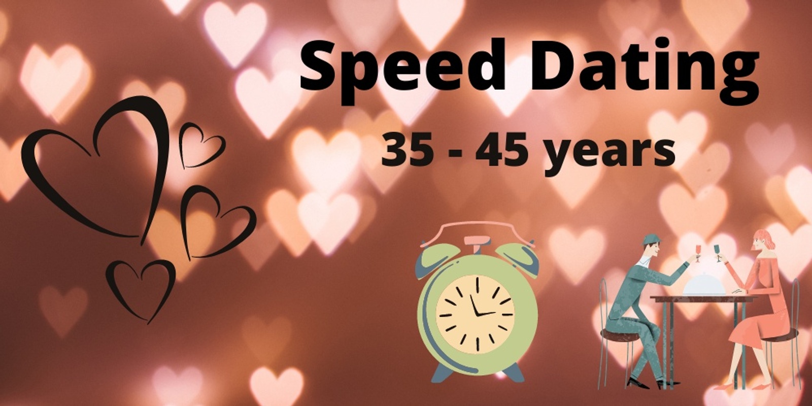 Banner image for 35 - 45 years Speed Dating 