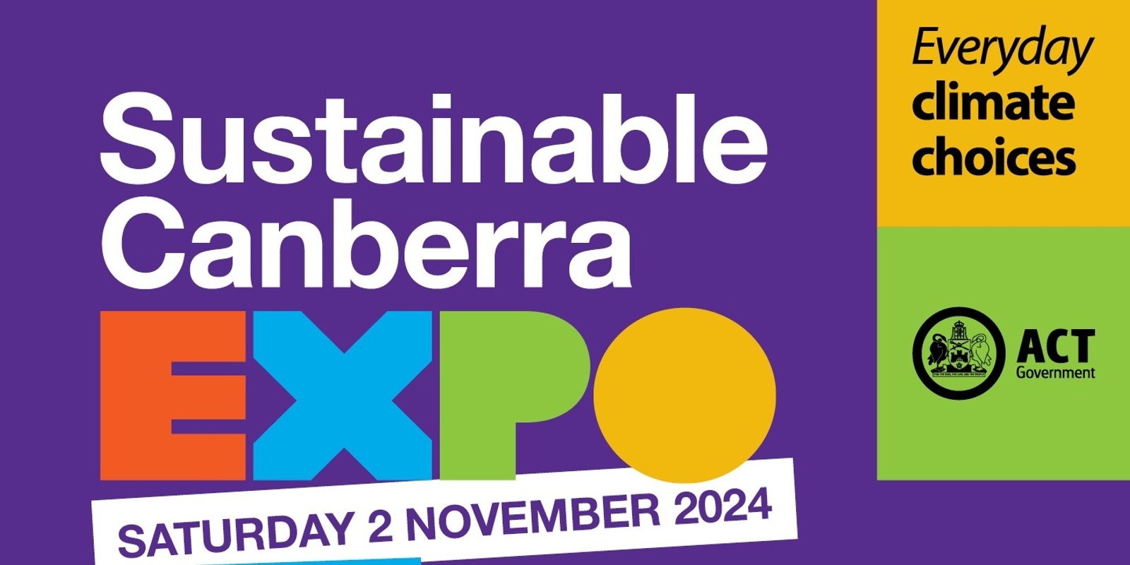 Banner image for Sustainable Canberra Expo