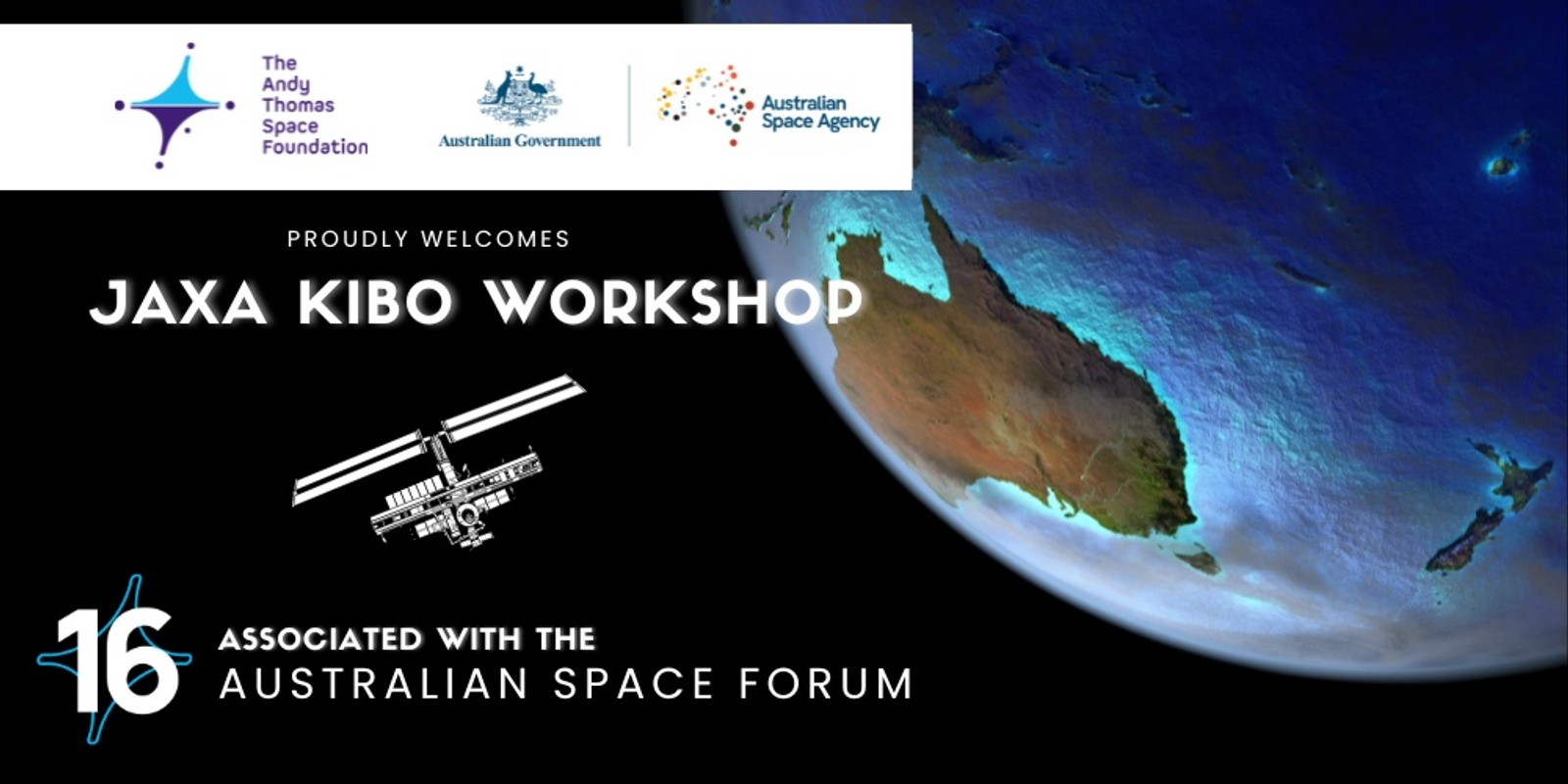 Banner image for JAXA/ASA/ATSF Kibo Workshop December 2023