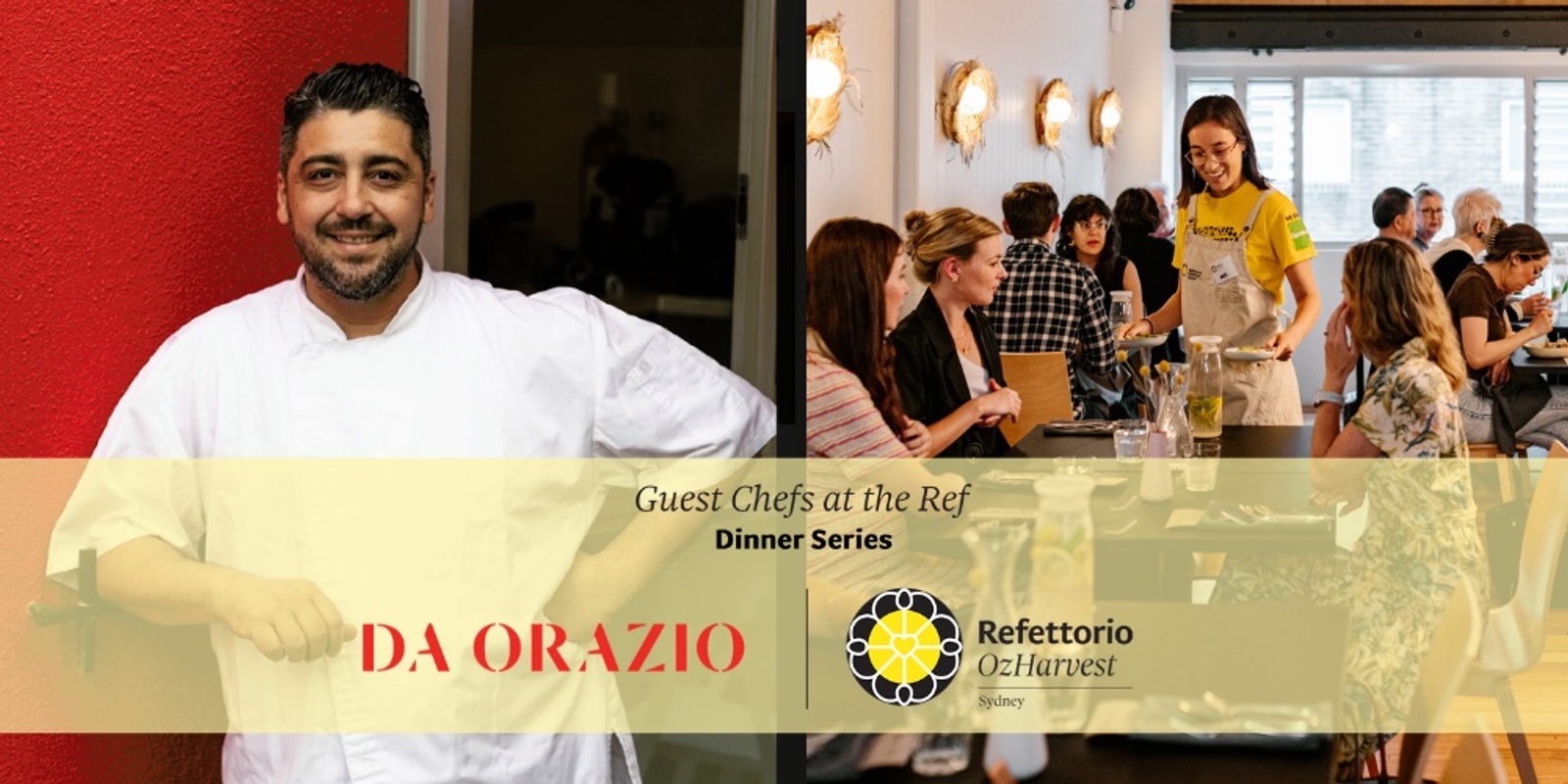 Banner image for Guest Chefs at The Ref Dinner Series | Orazio D'Elia