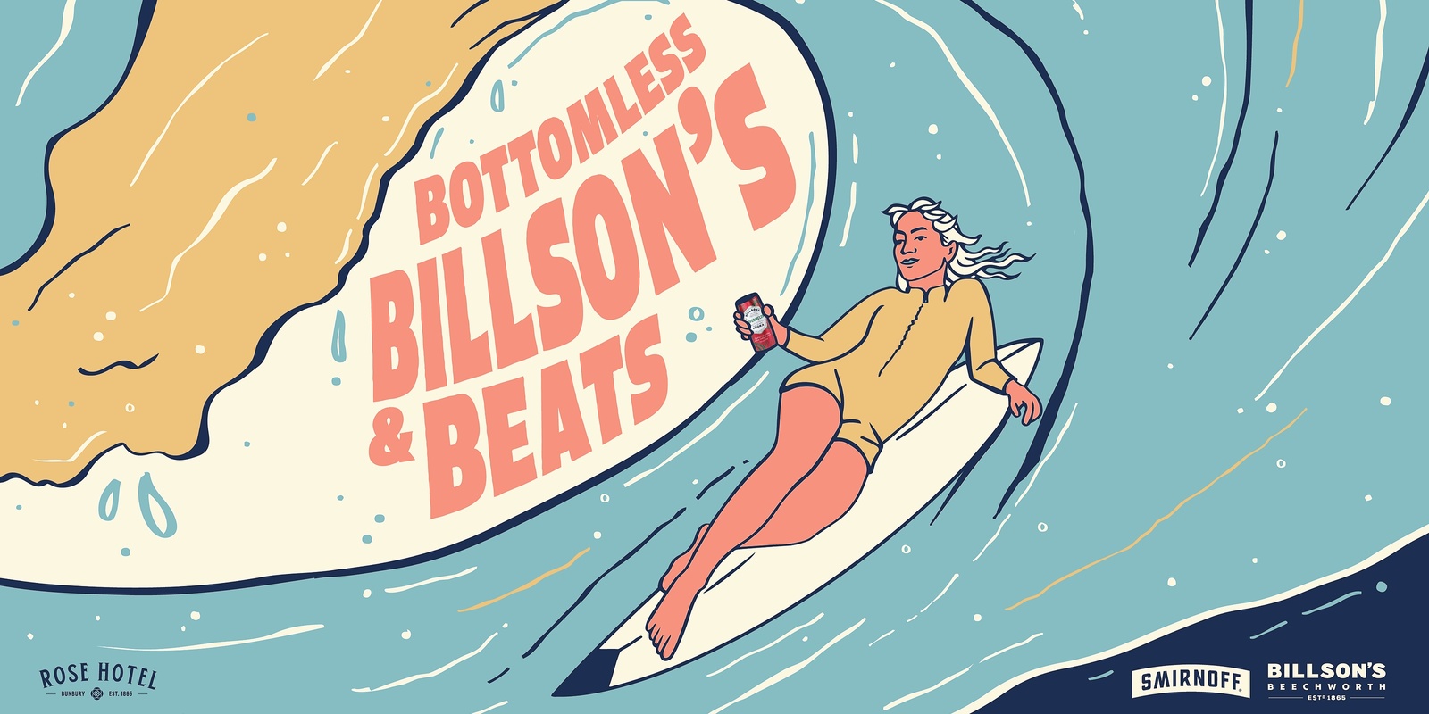 Banner image for Bottomless Billson's &  Beats