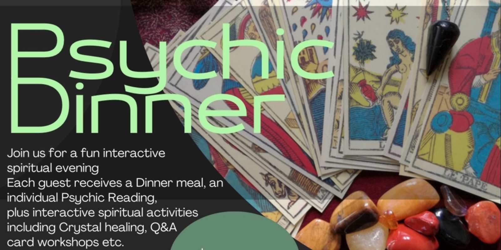 Banner image for Psychic Dinner @Emeraldbakery 7th March