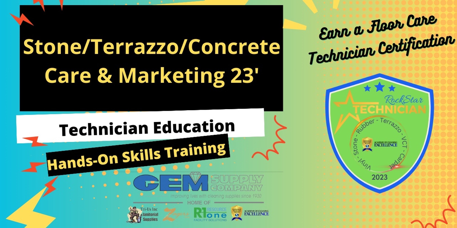 Banner image for Stone/Terrazzo * Care & Marketing - Lakeland Classroom * 5/14/24