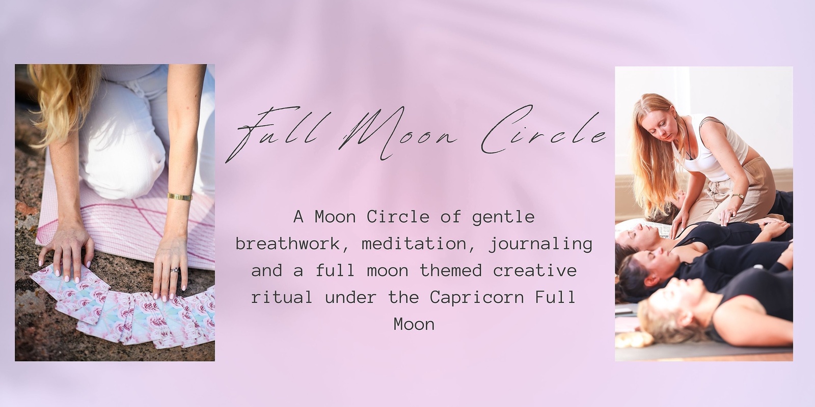 Banner image for Capricorn Full Moon Circle 