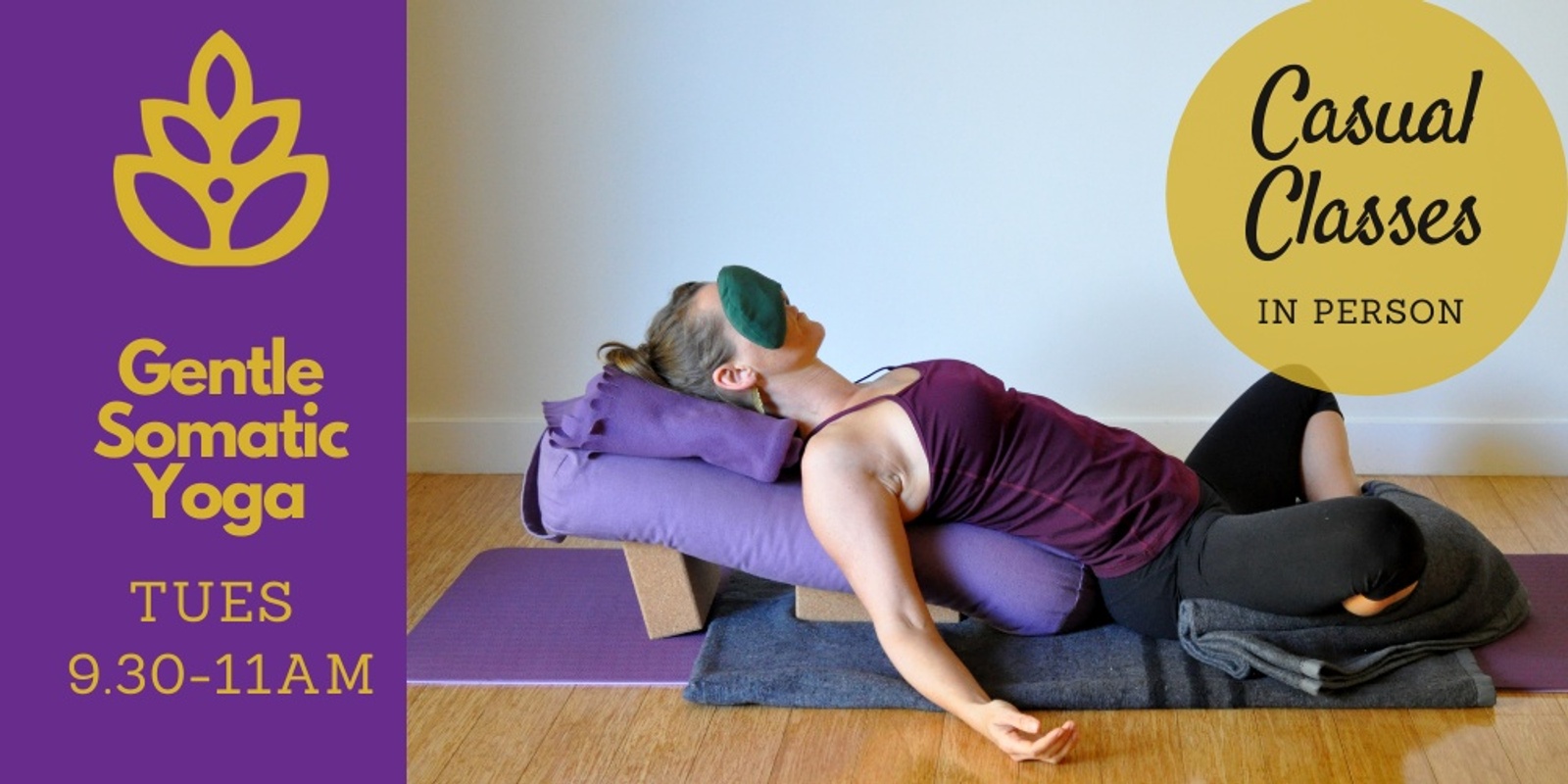 Banner image for Gentle Somatic Yoga - In Person