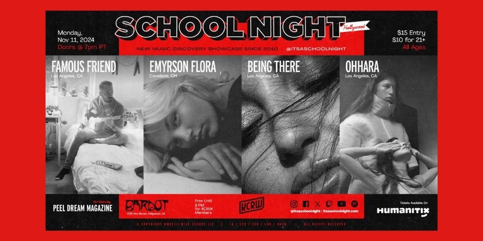 Banner image for KCRW Presents School Night