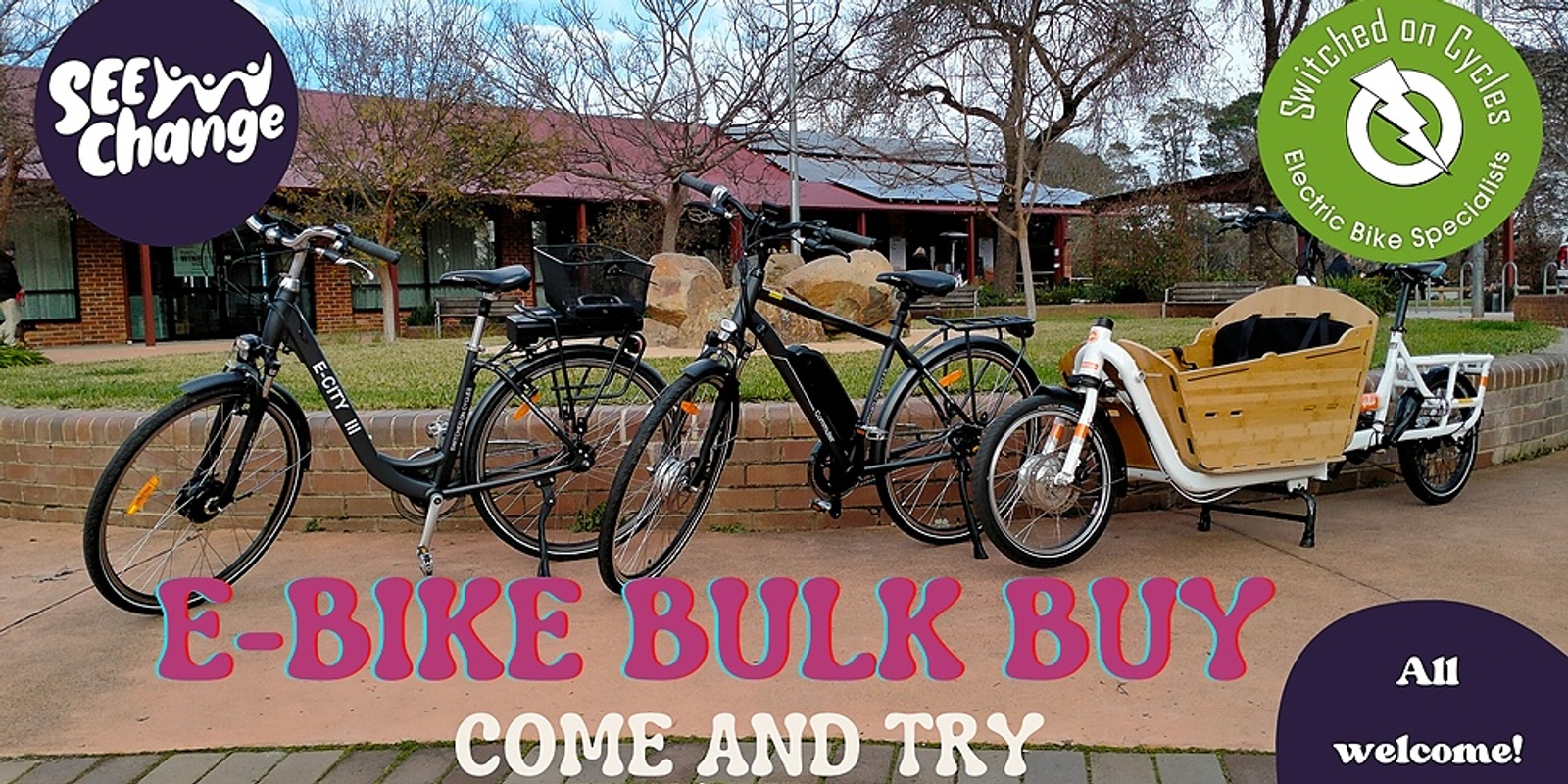 Banner image for E-bike Bulk Buy - Come and Try