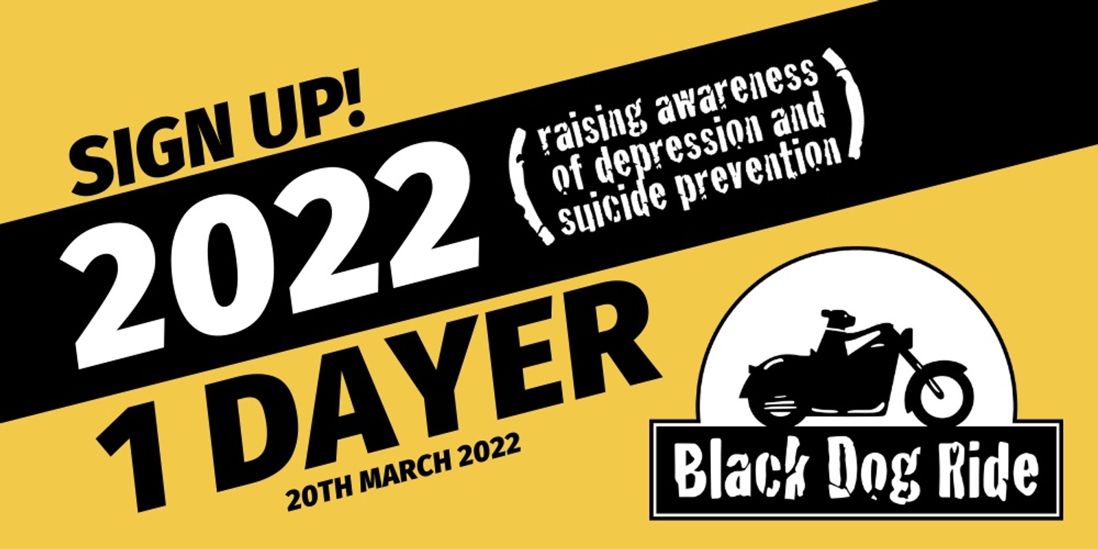 Banner image for North Adelaide - SA - Black Dog Ride 1 Dayer 2022