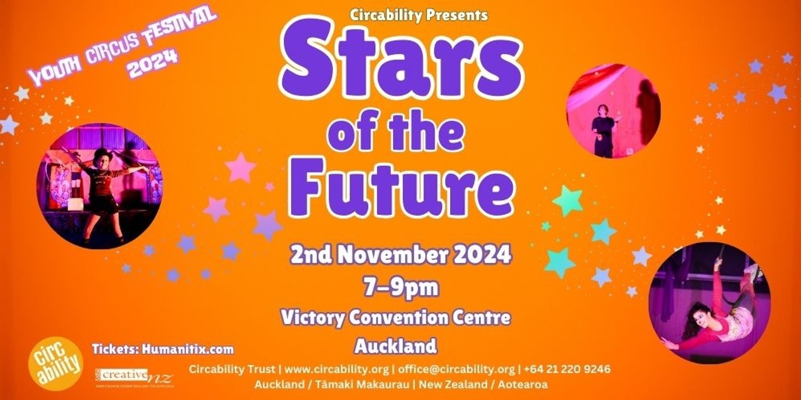 Banner image for Stars of the Future - Youth Circus Festival