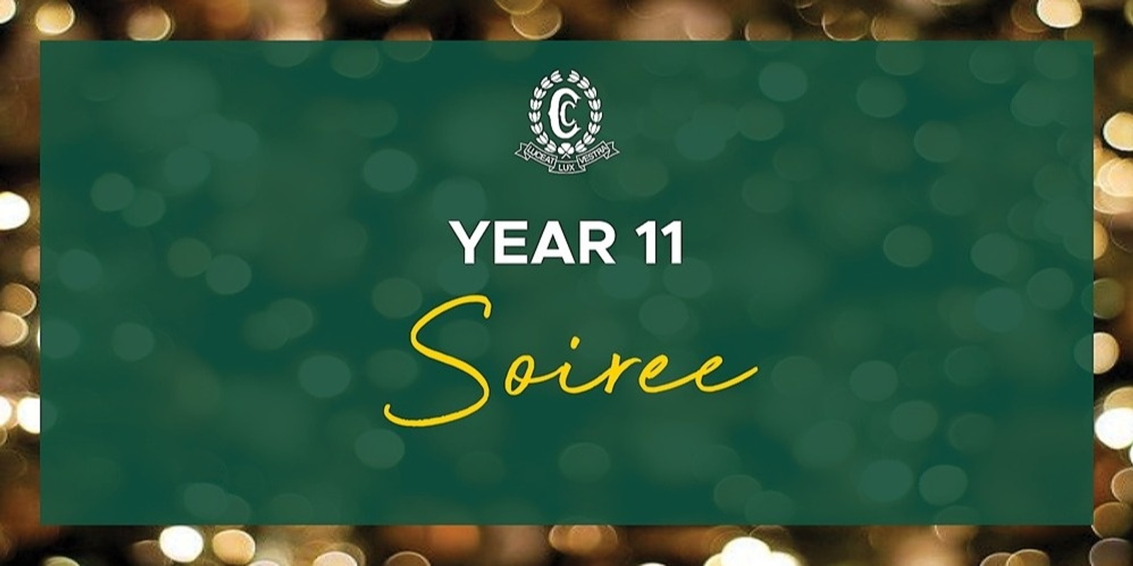 Banner image for Year 11 Soiree