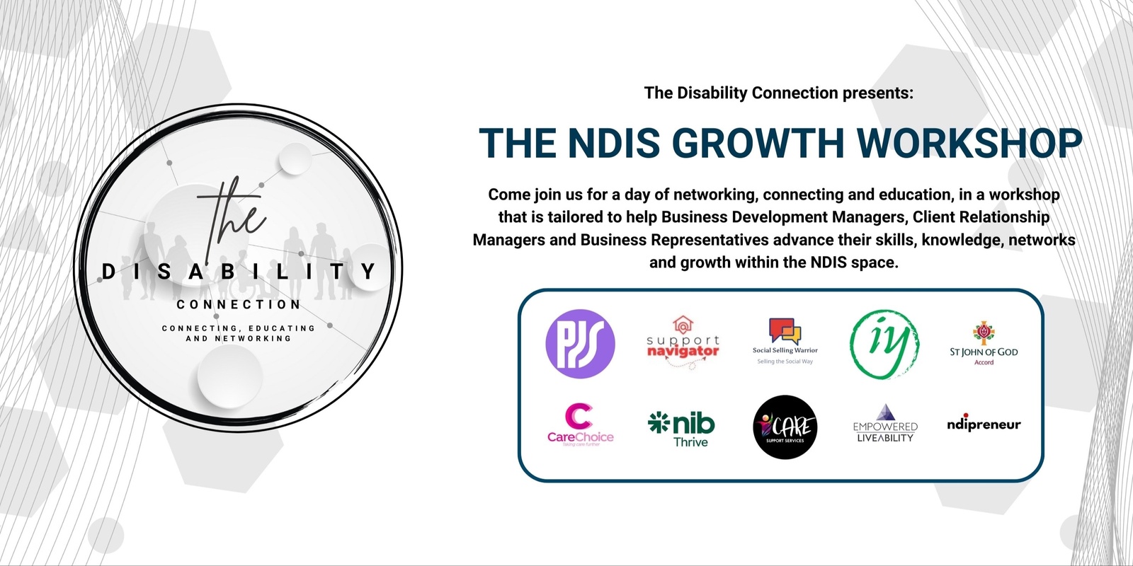 Banner image for NDIS Growth Workshop: Grow, Learn, Network and Build your KPI's