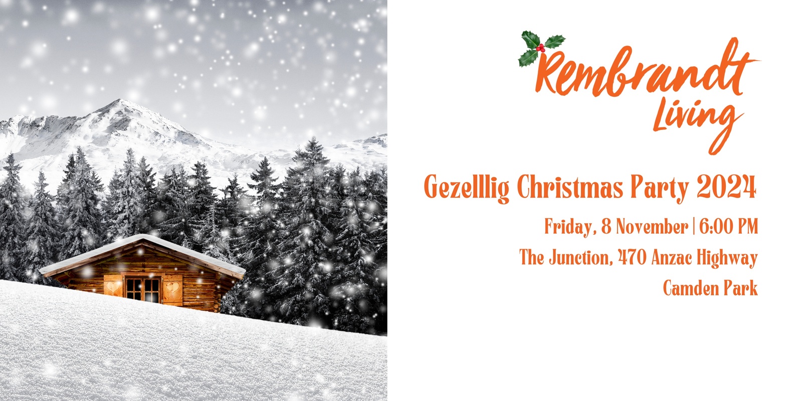 Banner image for Staff & Volunteer Rembrandt Gezellig Christmas Party 2024