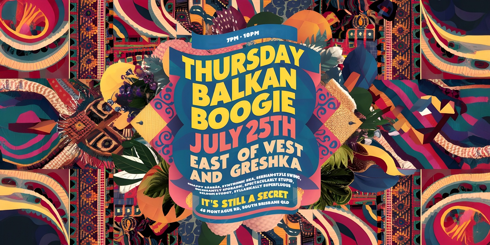 Banner image for Thursday Balkan Boogie with East of West & Greshka