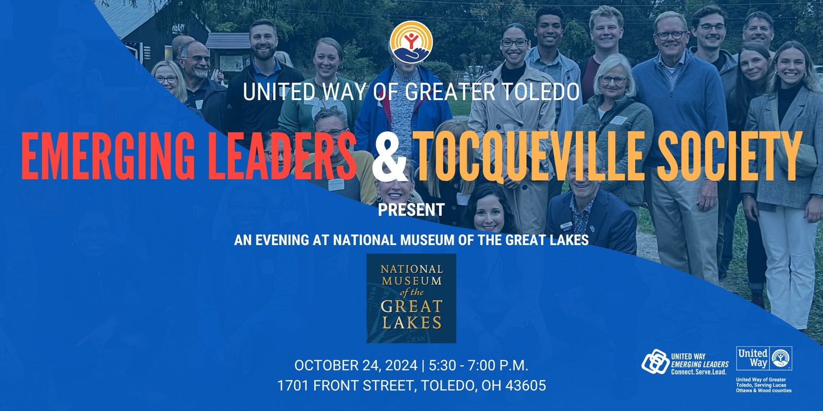 Banner image for Emerging Leaders & Tocqueville Society: Evening at National Museum of the Great Lakes