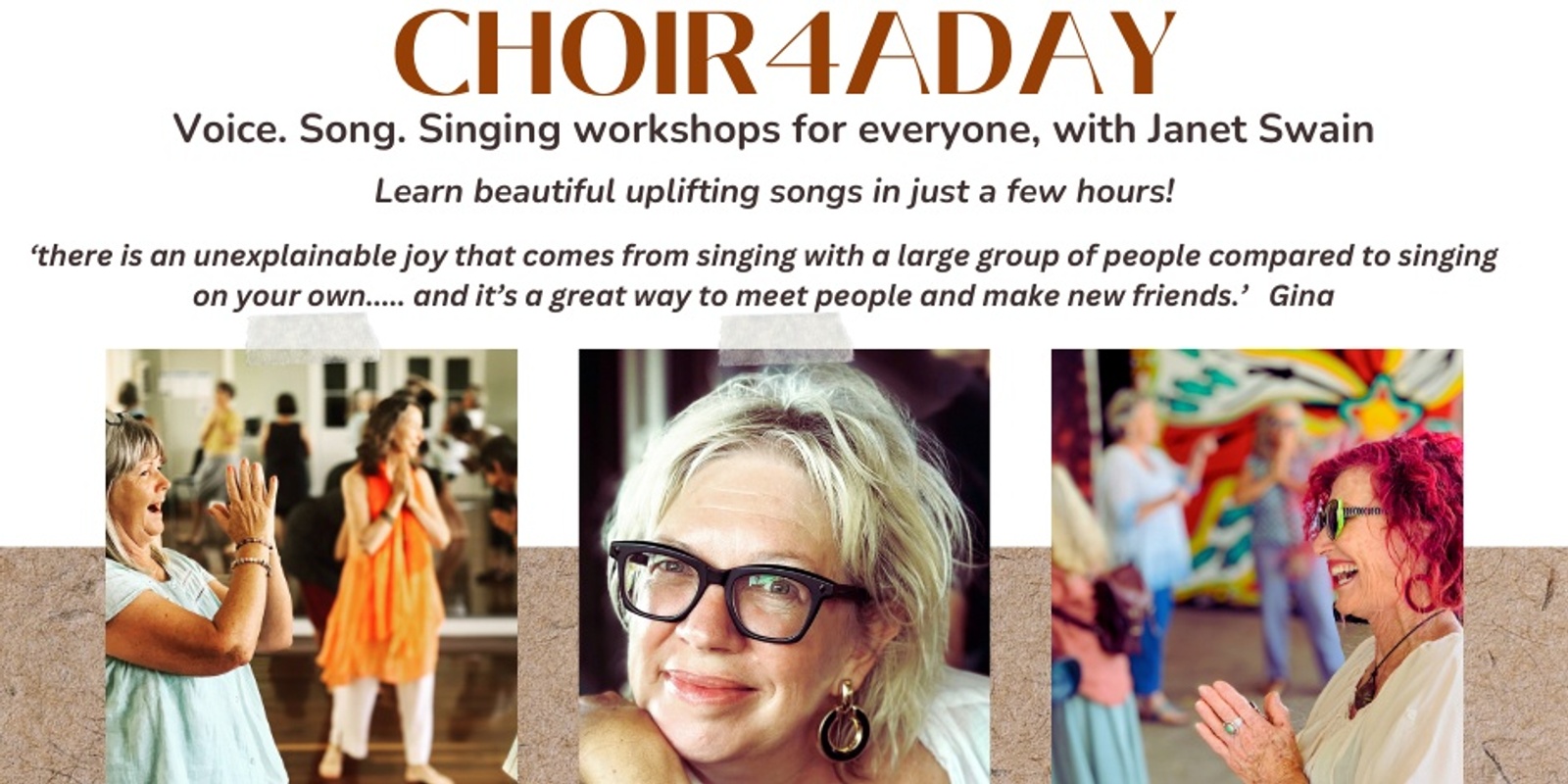 Banner image for Choir 4 A Day Ballina