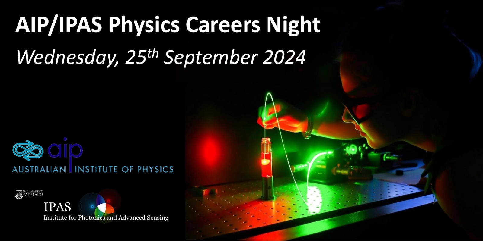 Banner image for AIP/IPAS Physics Careers Night 