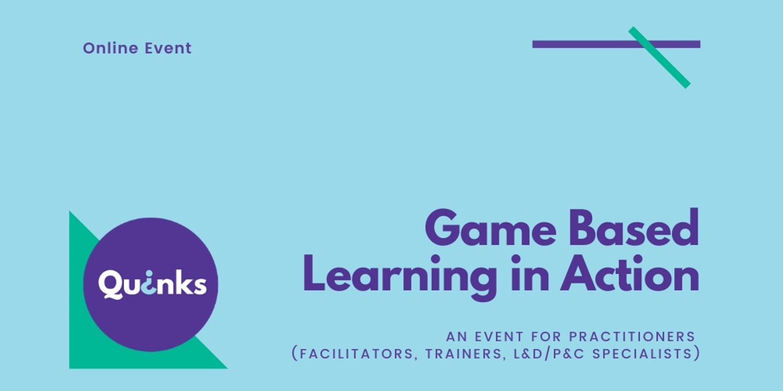 Banner image for Game Based Learning in Action with Quinks (a Connection & People Skills Game)