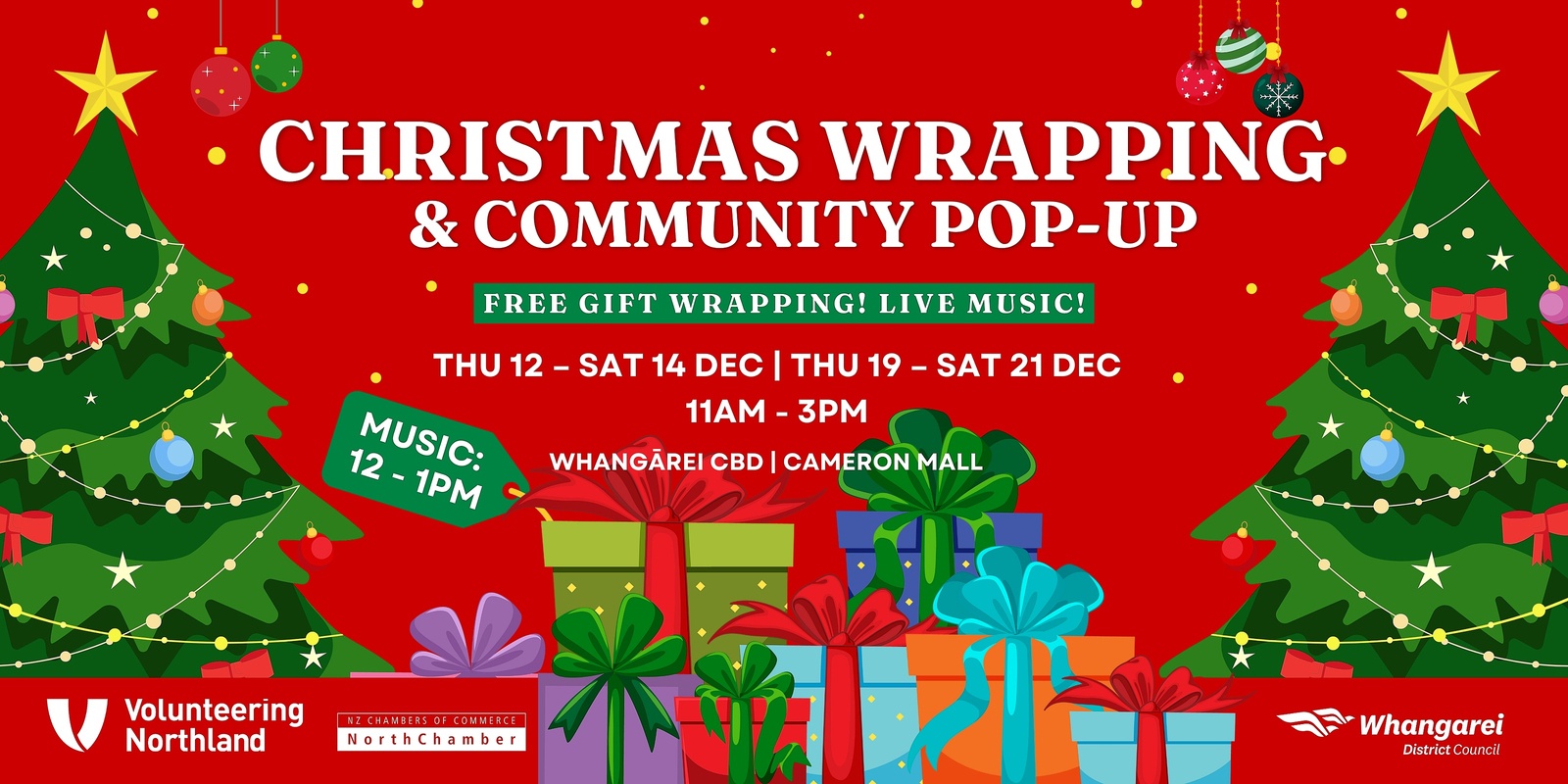 Banner image for Christmas Wrapping & Community Pop-Up