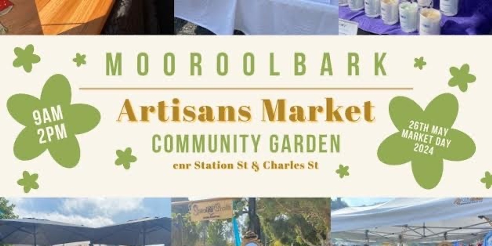 Banner image for 26th May  Artisans Market at the Community Garden |Mooroolbark