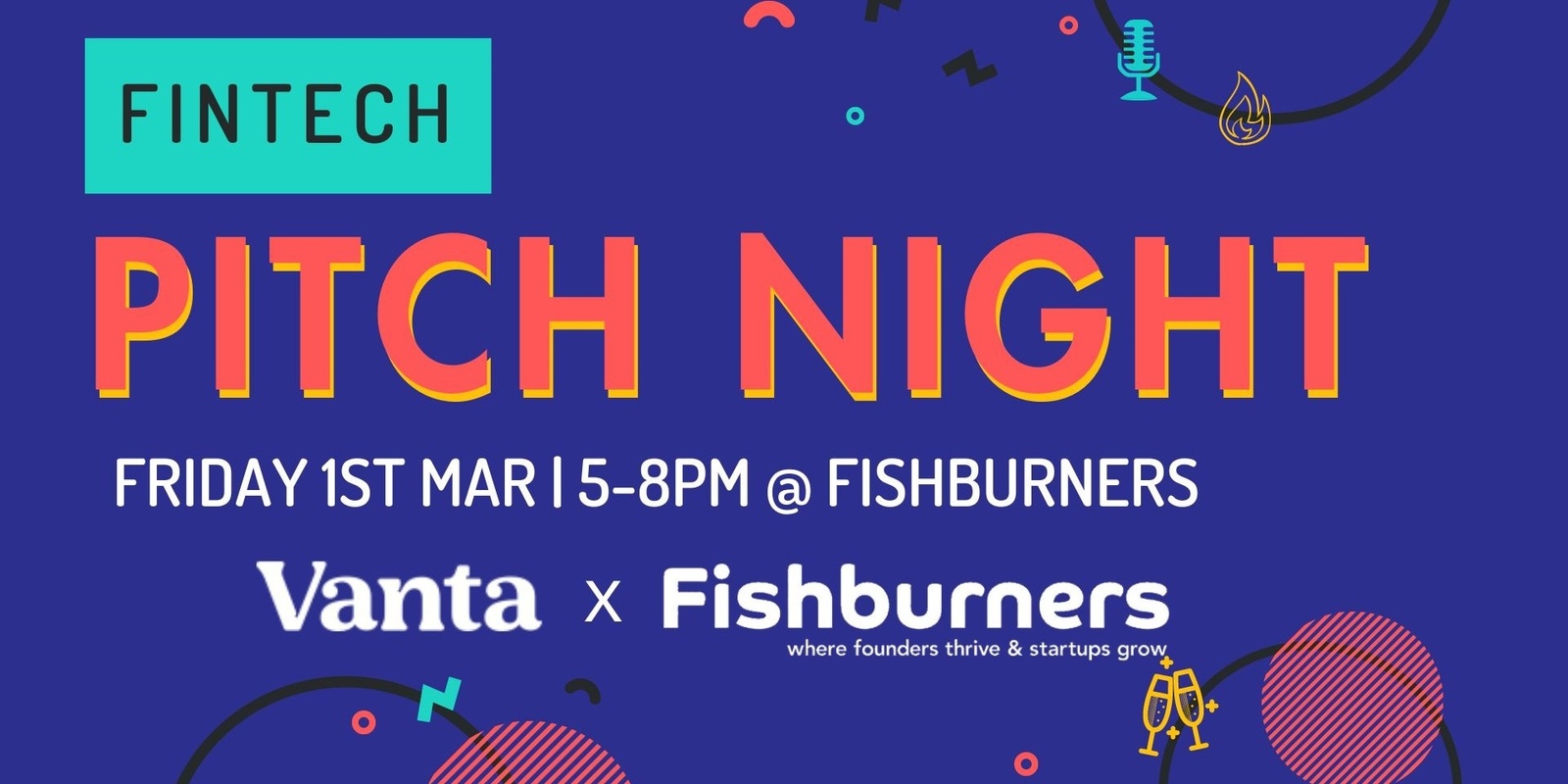 Banner image for Fintech Pitch Night with Vanta