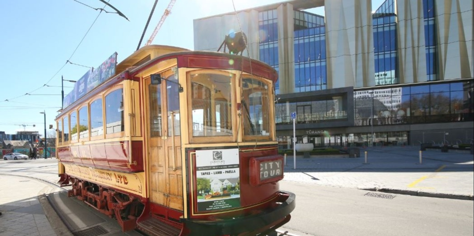 Banner image for Christchurch Heritage Festival - Tickets Please! - Tram Ride