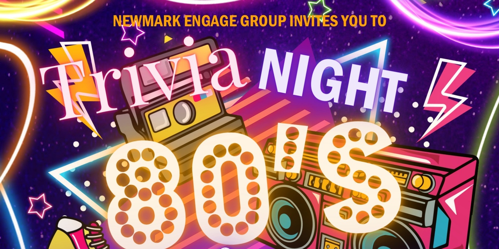 Banner image for Newmark Primary School 80s Trivia Night and Silent Auction