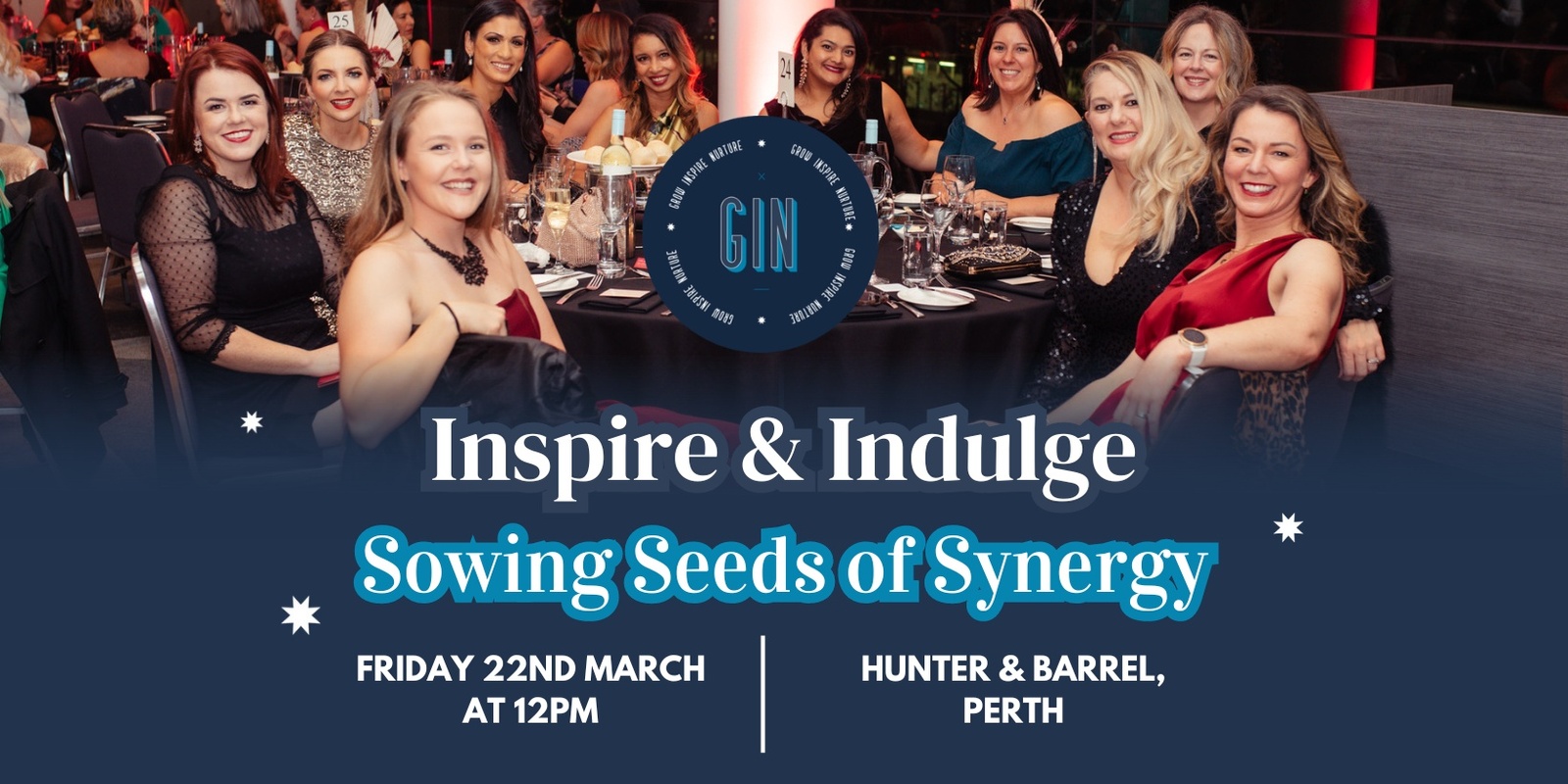 Banner image for Inspire & Indulge: GIN's Sowing Seeds of Synergy