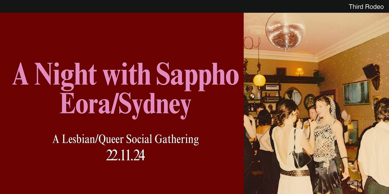 Banner image for A night with Sappho: Eora, Sydney