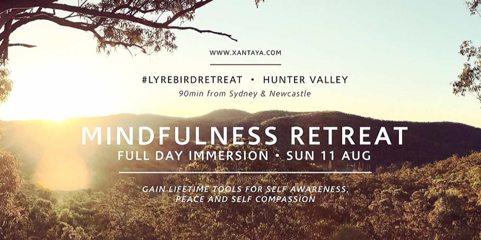 Banner image for 11 Aug – Mindfulness Day Immersion – Lyrebird Retreat