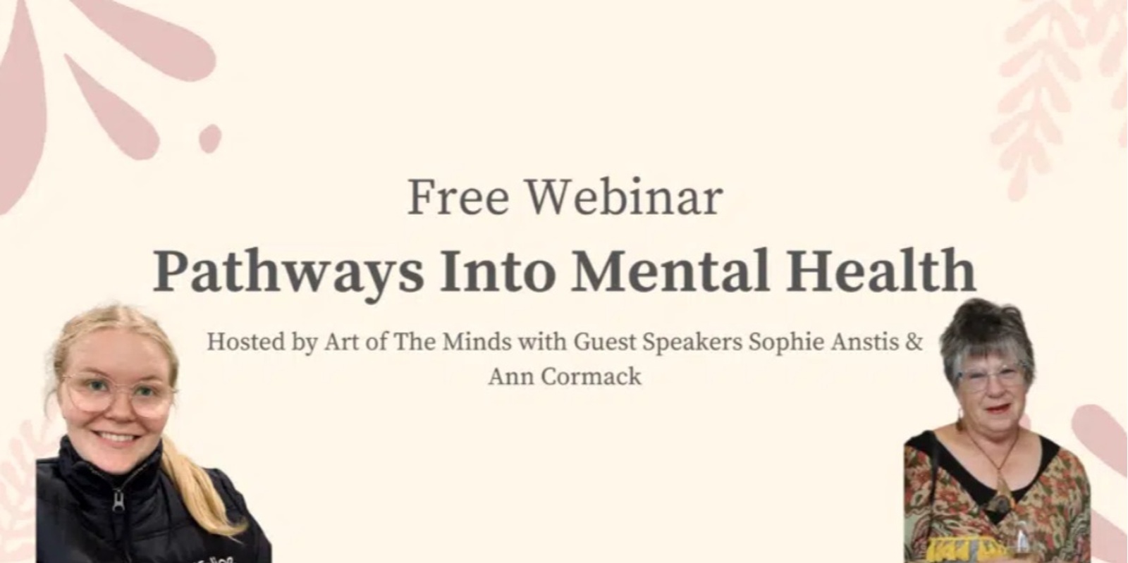 Banner image for Pathways into Mental Health Webinar 