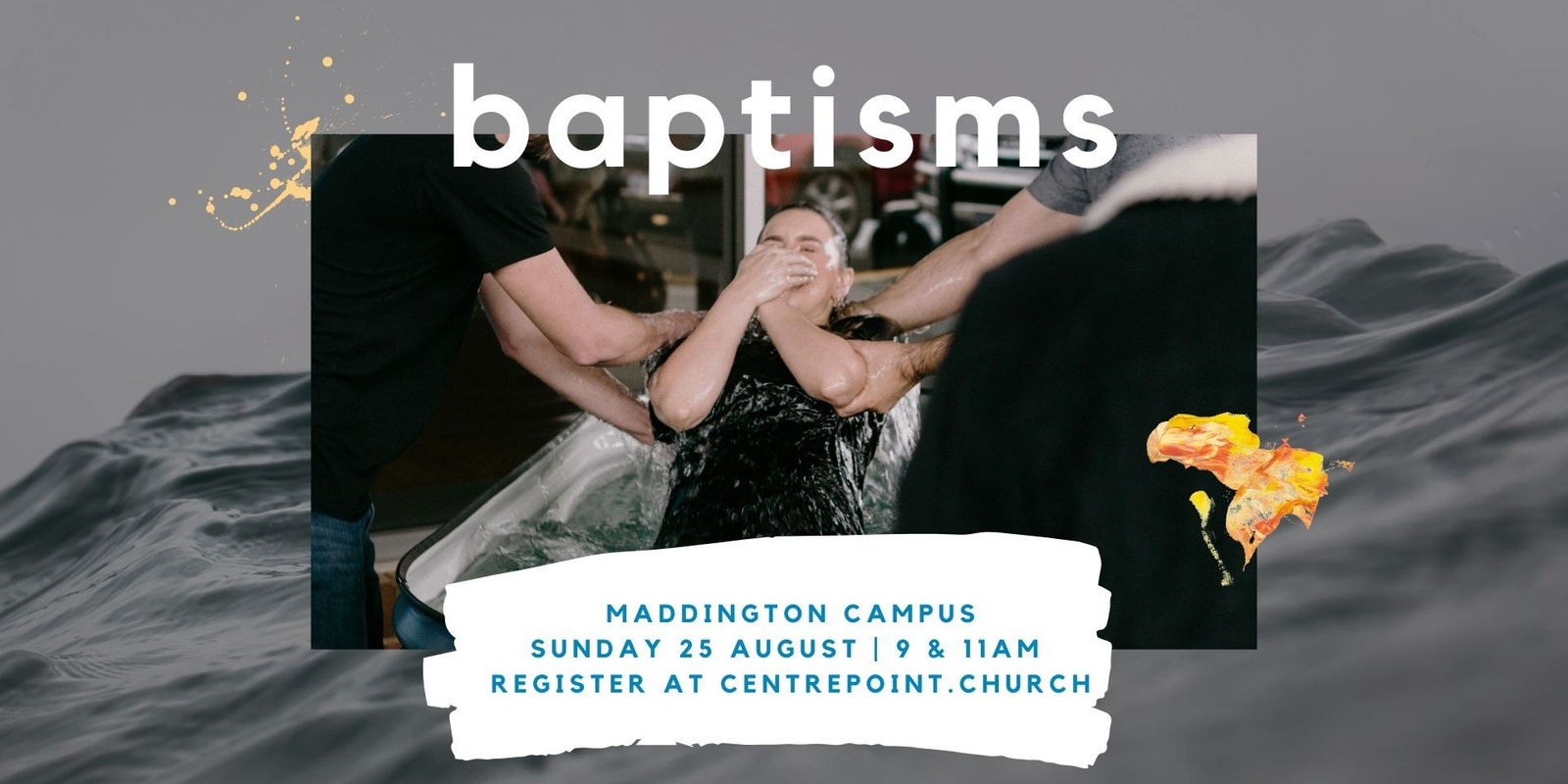 Banner image for MN Water Baptisms - Aug 2024