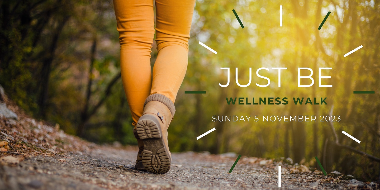 Banner image for Just Be Wellness Walk